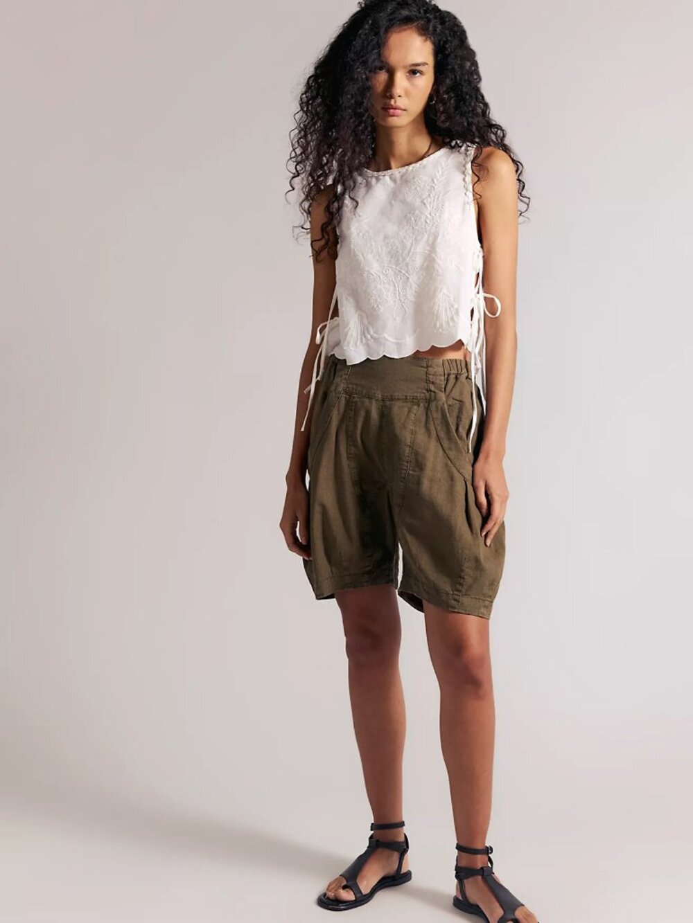Bay Pull-On Harem Shorts